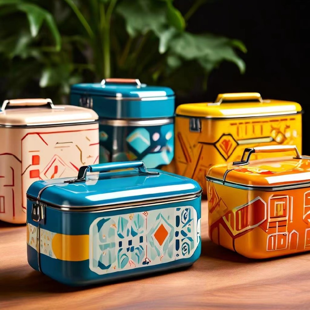 Wholesale Custom Metal Lunch Tins Adults